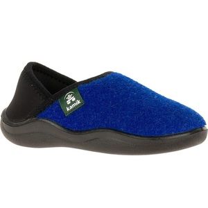 Kids Kamik Cozy Time Blue Sleeper Shoes, Size 3